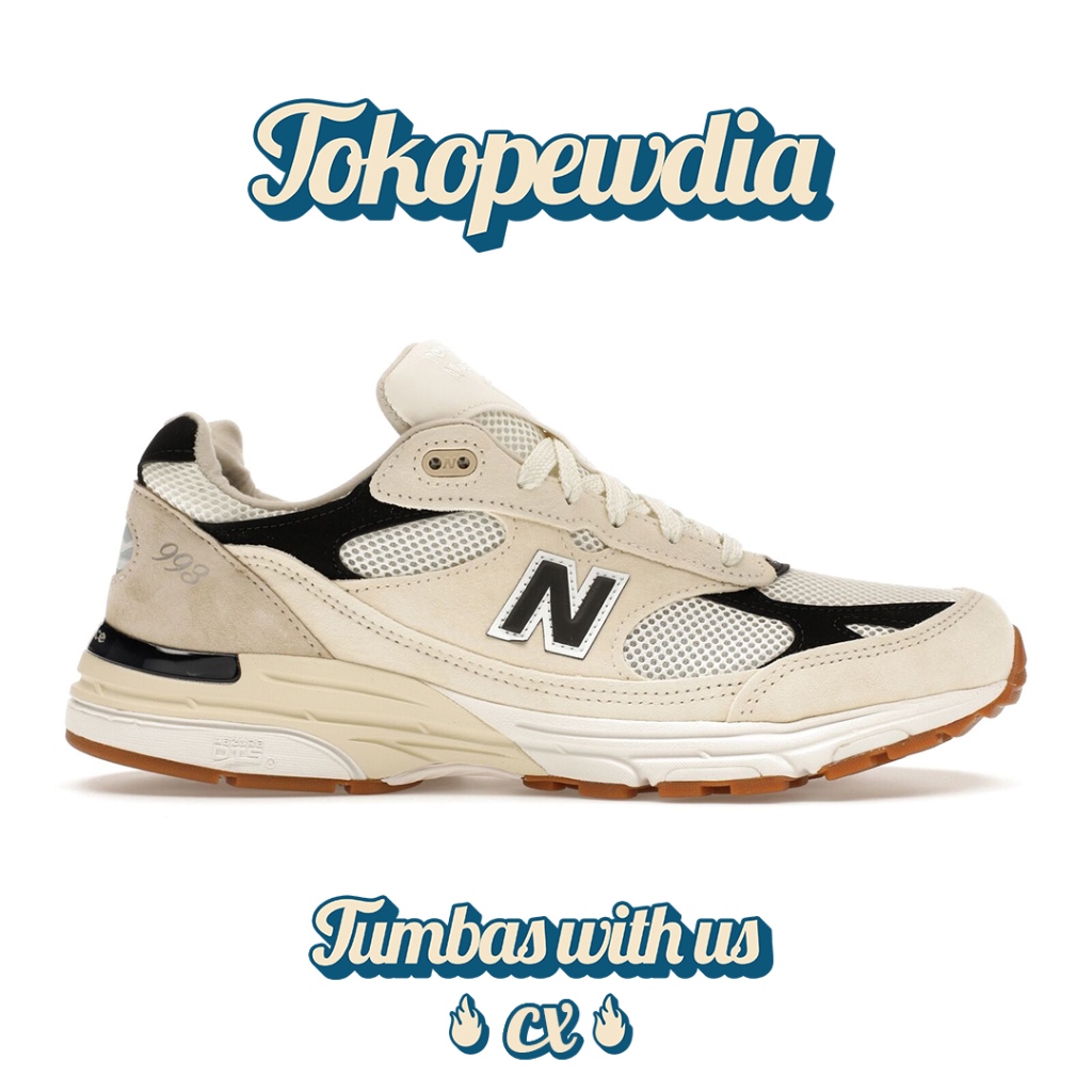 New Balance 993 MiUSA Teddy Santis Sea Salt Black (U993WS)