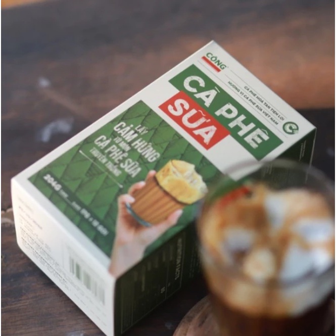 

Kopi Vietnam CONG CAPHE ca phe sua da - kopi susu instant vietnamese coffee robusta