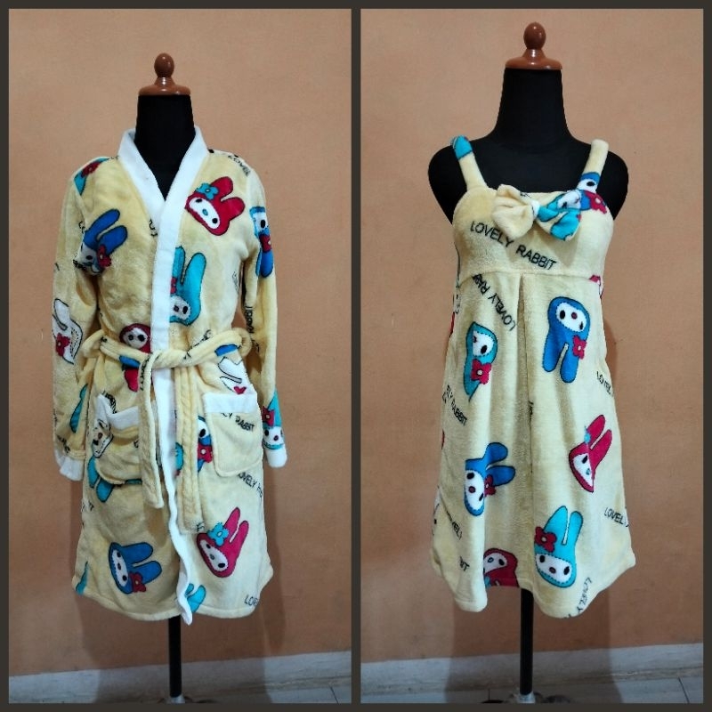 Kimono Premium Piyama Baju Tidur Lingerie Preloved