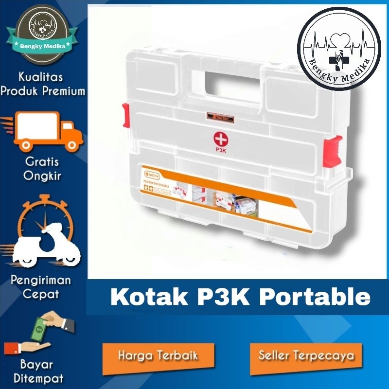 Kotak P3K Portable  Kotak Obat   Kotak Pertolongan Pertama