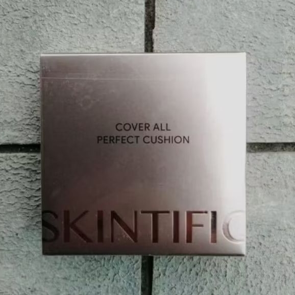 NEW  ORI OFFICIAL - SKINTIFIC - Cover All Perfect Cushion - 01 VANILLA