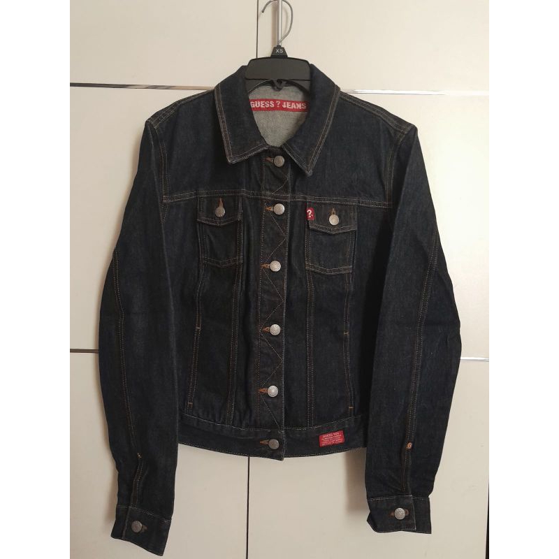 ORIGINAL GUESS JEANS  TYPE 3 RAW DENIM JACKET