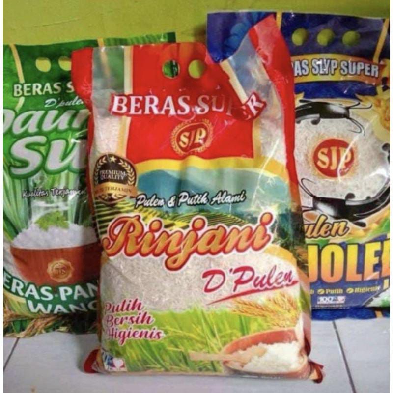 

Beras Punel Daun Suji, Rojolele, Rinjani 5kg