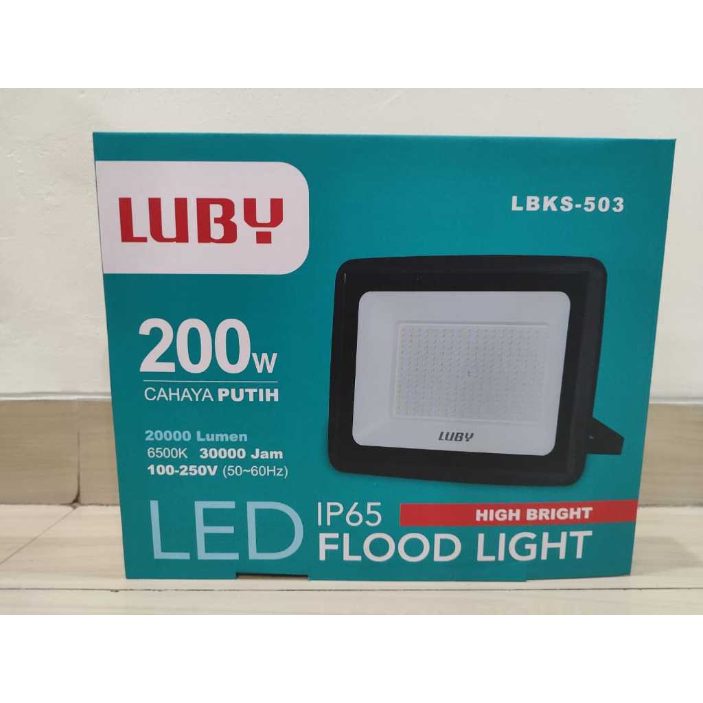 LAMPU SOROT / LAMPU SOROT LUBY 100 WATT 200WATT LAMPU TEMBAK