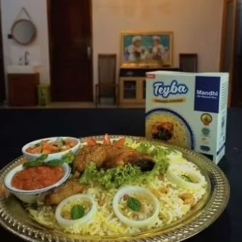 

teyba nasi kabuli nasi mandi nasi biryani makanan higenis khas timur tengah