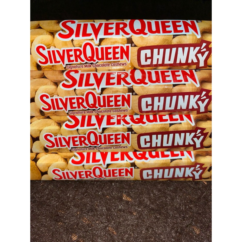 

SILVERQUEEN 85gr COKLAT CASHEWS - SILVERQUEEN CHUNKY SIGNATURE MILK CHOCOLATE CASHEWS COKELAT TERMURAH