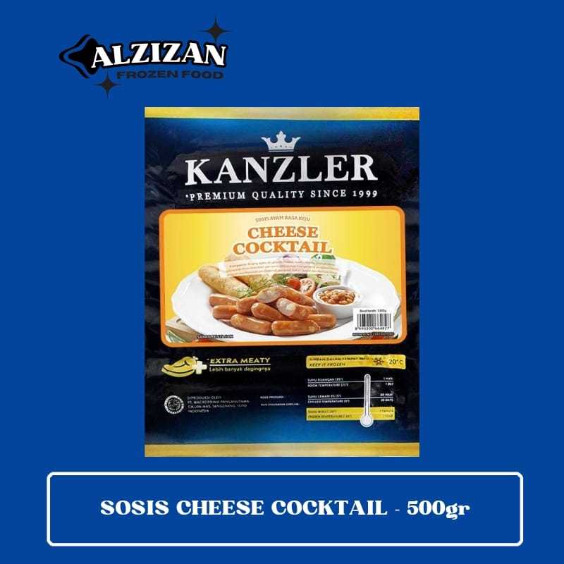 

Kanzler cheese cocktail sausage 500gr