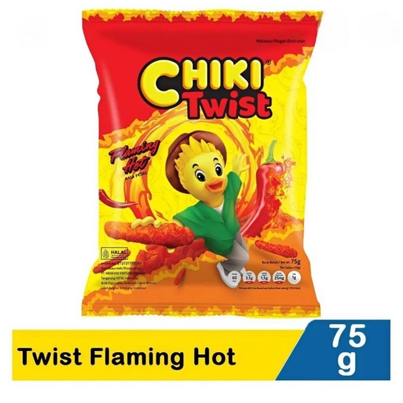 

Chiki Snack Twist Flaming Hot 75g