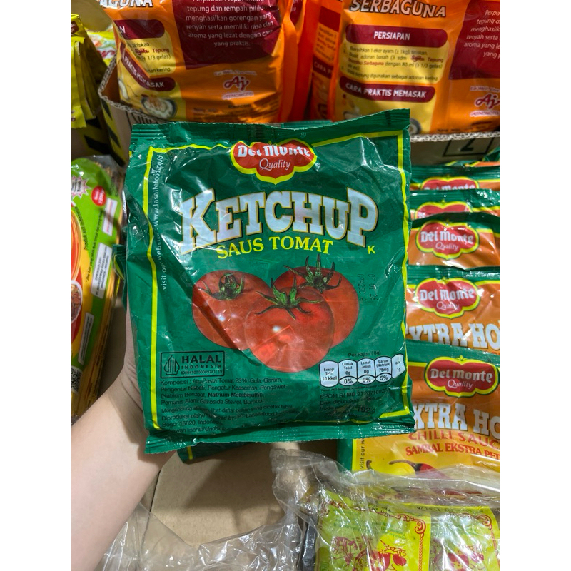 

Delmonte Ketchup saus tomat 192 gr