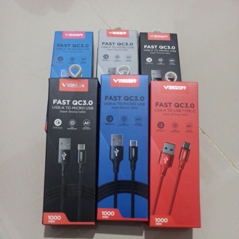 kabel data veger micro USB