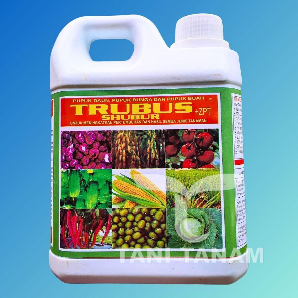 TRUBUS SHUBUR +ZPT PUPUK DAUN PUPUK BUNGA PUPUK BUAH 1 LITER