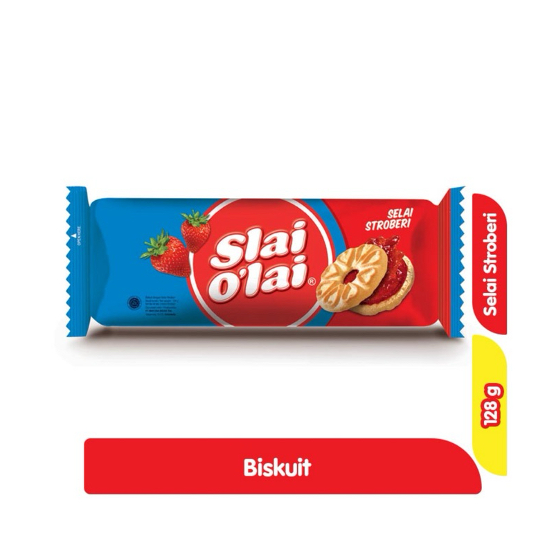 

Slai Olai Biskuit Selai Stoberi 128g