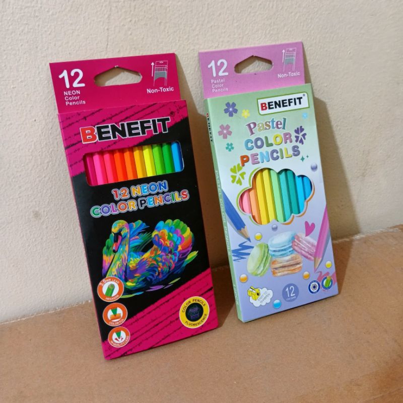 

Pensil Warna Benefit 12 Warna Panjang