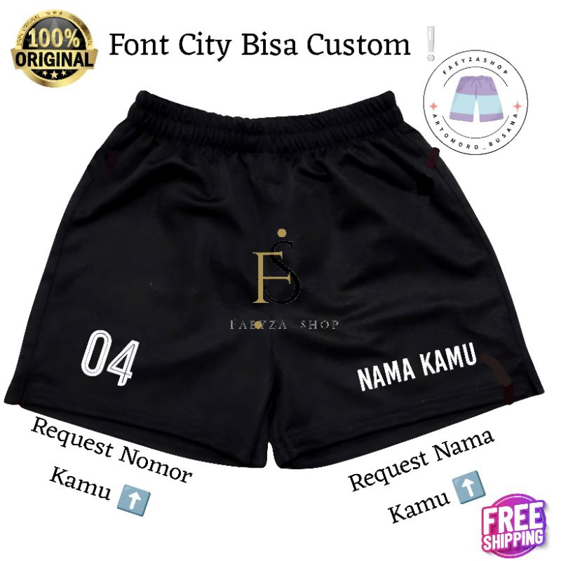 Celana Voli Custom Nama Nomor/ Request Nama dan Nomor/ Custom Nama Voli Cewek Cowok/ Custom Nama