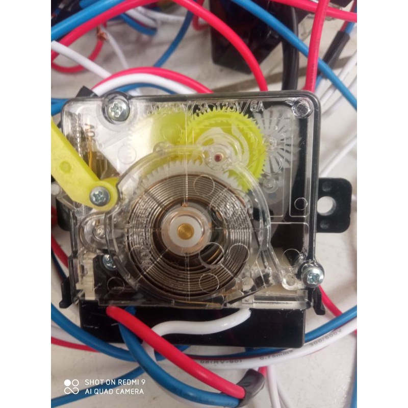 timer mesin cuci sharp 3 kabel original