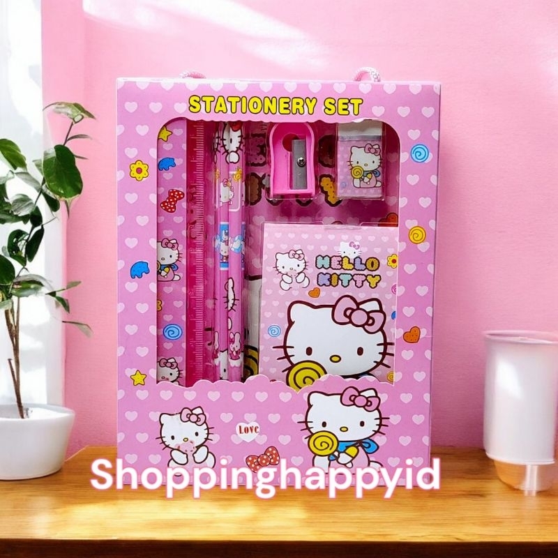 

Ay00! Disney Stationery Study Set Anak Sekolah Spiderman Cars McQueen Unicorn Lol Hello Kitty Frozen