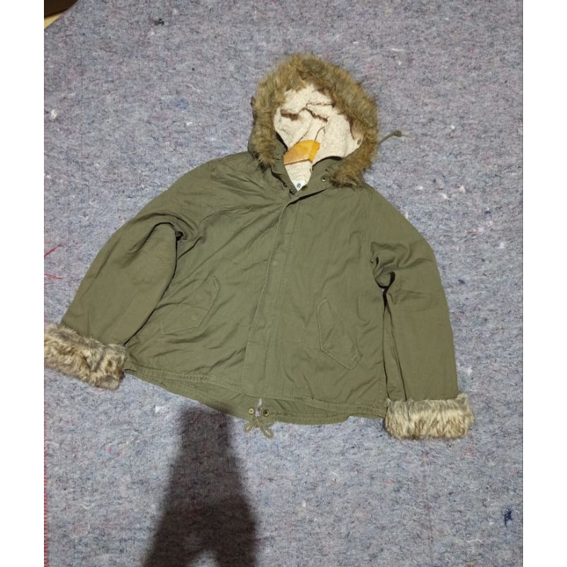 SHERPA JACKET EARTH MUSIC & ECOLOGY