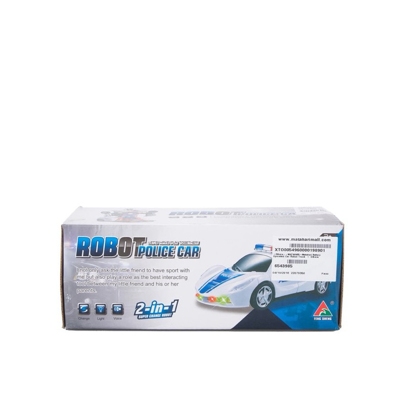 Robot Police Car - Mainan Mobil Robot
