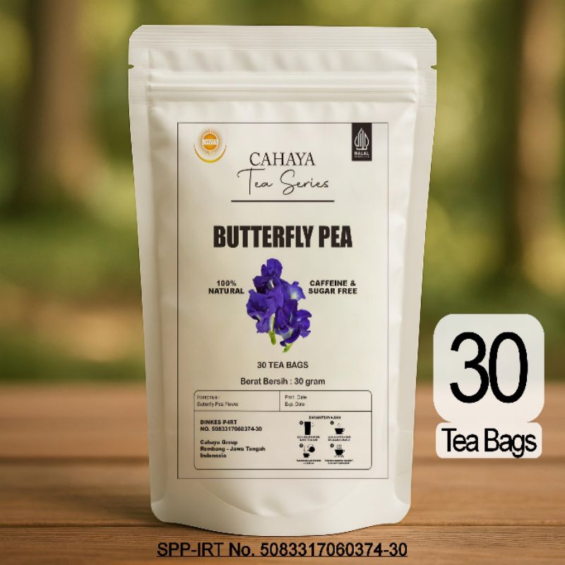 

Butterfly Pea Tea | Teh Celup Bunga Telang | Herbal Alami untuk Kesehatan & Relaksasi