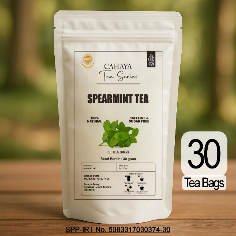 

Teh Celup Spearmint Tea | Teh Herbal Spearmint | Teh Spearmint Celup | Teh Mint | Daun Mint | Teh Spearmint Untuk Jerawat Hormon PCOS