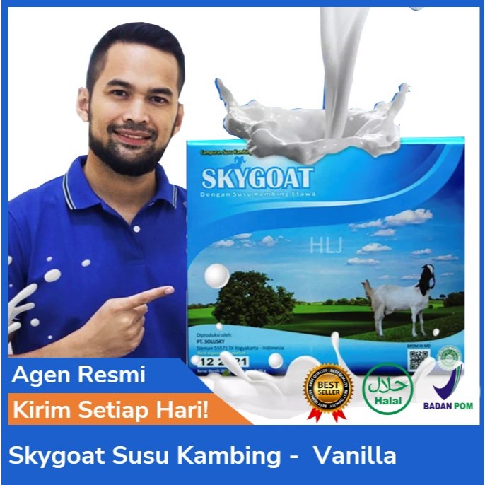 

SKYGOAT / SKY GOAT Susu Kambing Etawa Bubuk Original Vanilla Vanila