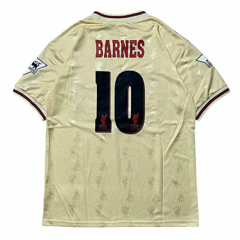 JERSEY RETRO LVRPL AWAY 1996 NNS BARNES FULLPATCH EPL
