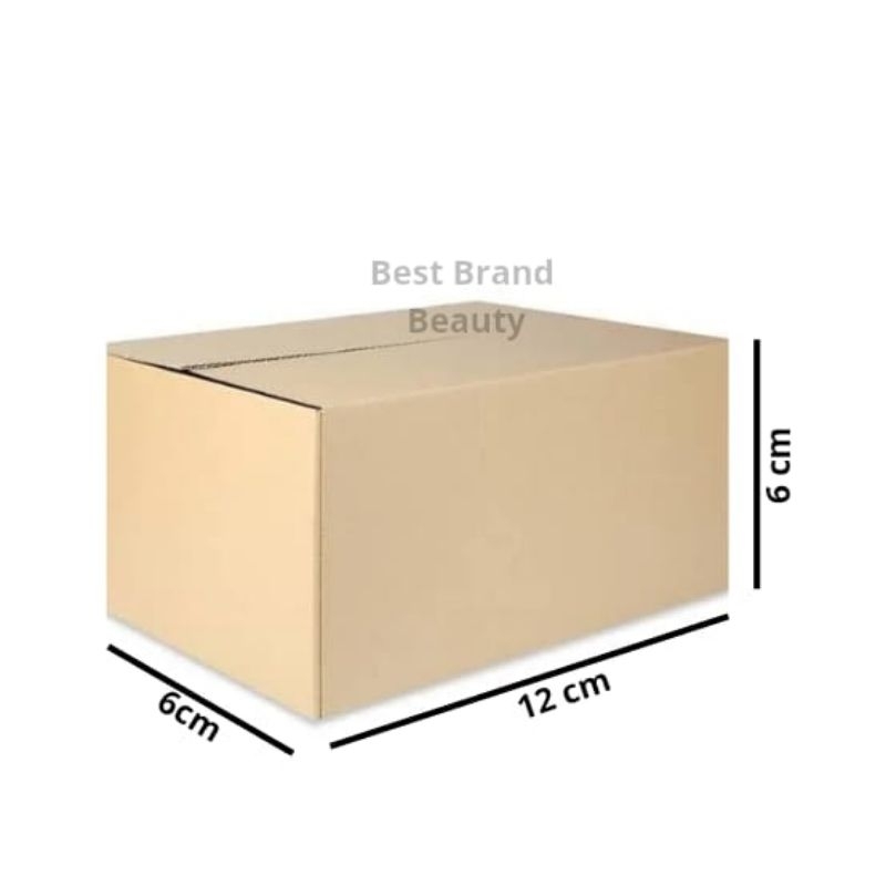 

Kardus Box Packing Polos 12cm x 6cm x 6cm - Dus Karton Baru [ Bisa Request Ukuran ] Kuat & Tebal