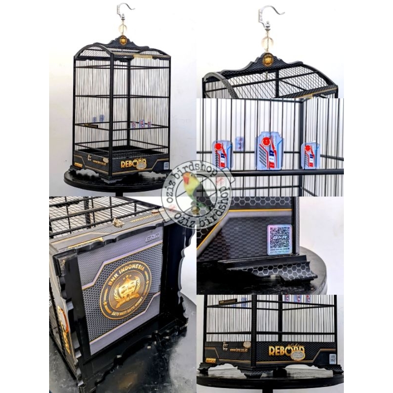 kandang sangkar kosan khosan decal ruji fiber BNR