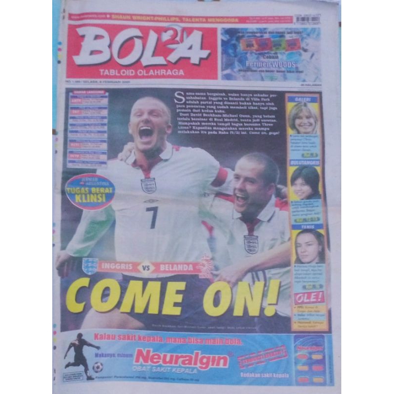 Tabloid BOLA, Selasa 8 Februari 2005