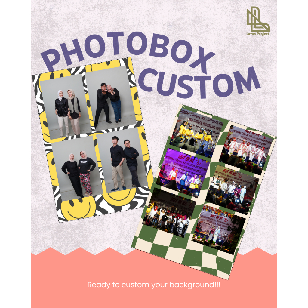 Custom Cetak Photobox | Custom Background