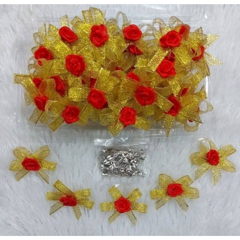 

Pita Bunga Panitia 4cm 1Kap isi 50 Pcs (Sudah Dapat Peniti Terpisah)