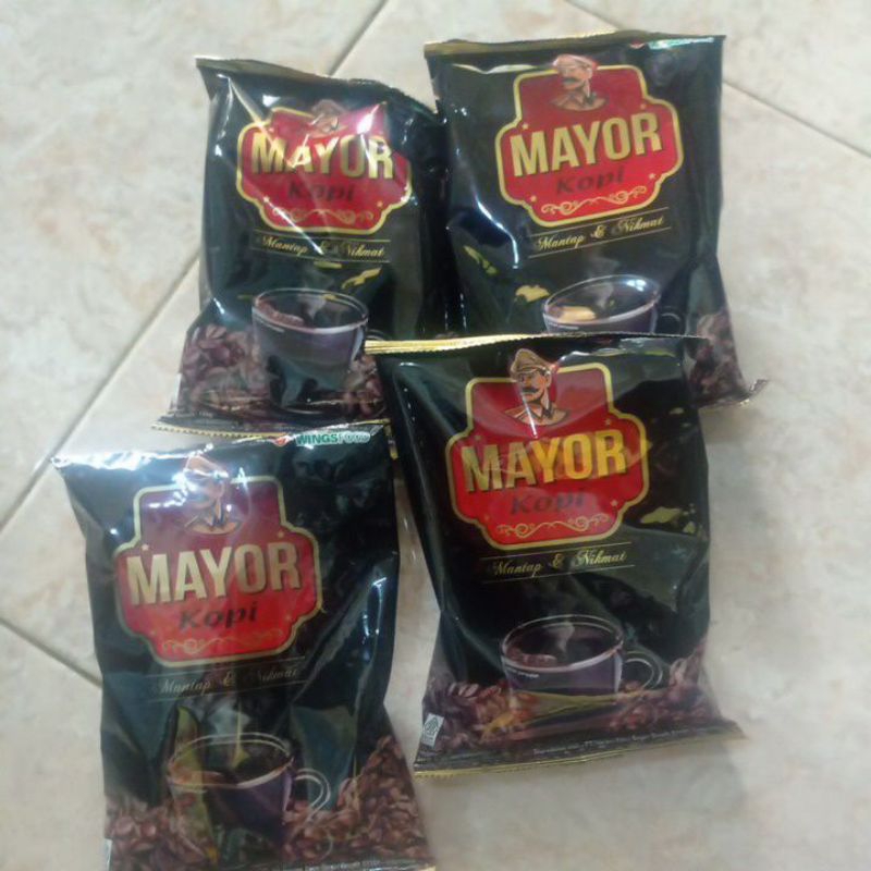 

KOPI MAYOR 120gr Enak, Mantap & Nikmat