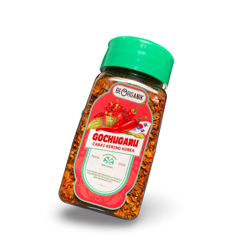 

Gochugaru Bubuk / Cabe Bubuk Korea Halus 45gr