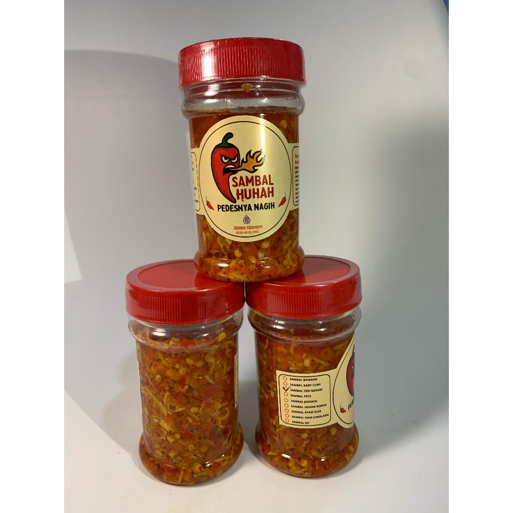 

Sambal Teri Medan Kriuk Pedas Gurih – 120gr | Siap Makan & Bikin Lahap!
