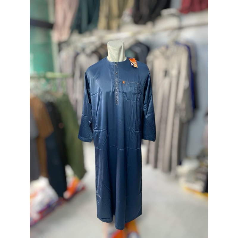 GAMIS IKAF POLIESTER ORIGINAL/JUBAH IKAF IMPOR