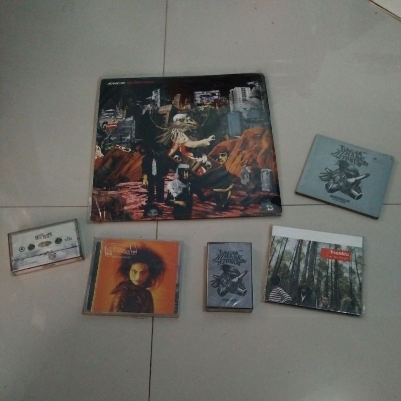VINYL 12" / PIRINGAN HITAM HOMICIDE - BARISAN NISAN