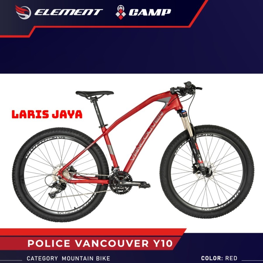 Sepeda gunung MTB ELEMENT POLICE VANCOUVER SEPEDA GUNUNG MTB 27,5 INCH ELEMENT POLICE CALIFORNIA NL,