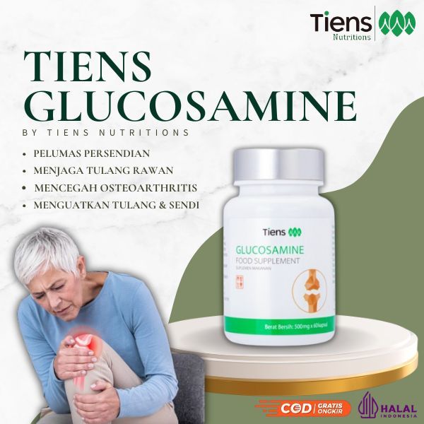 Tiens Glucosamine - Atasi Pengapuran Sendi - Radang Sendi - Rematik - Tiens Indonesia