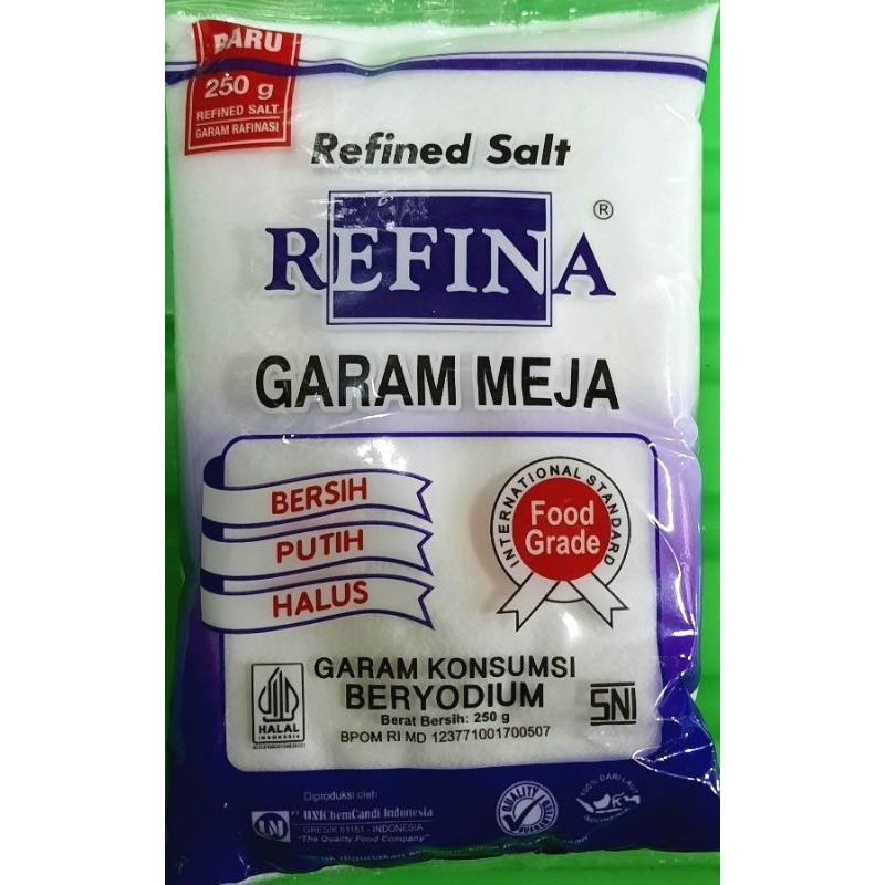 

Garam Halus Refina Garam Beryodium 250gr 500gr
