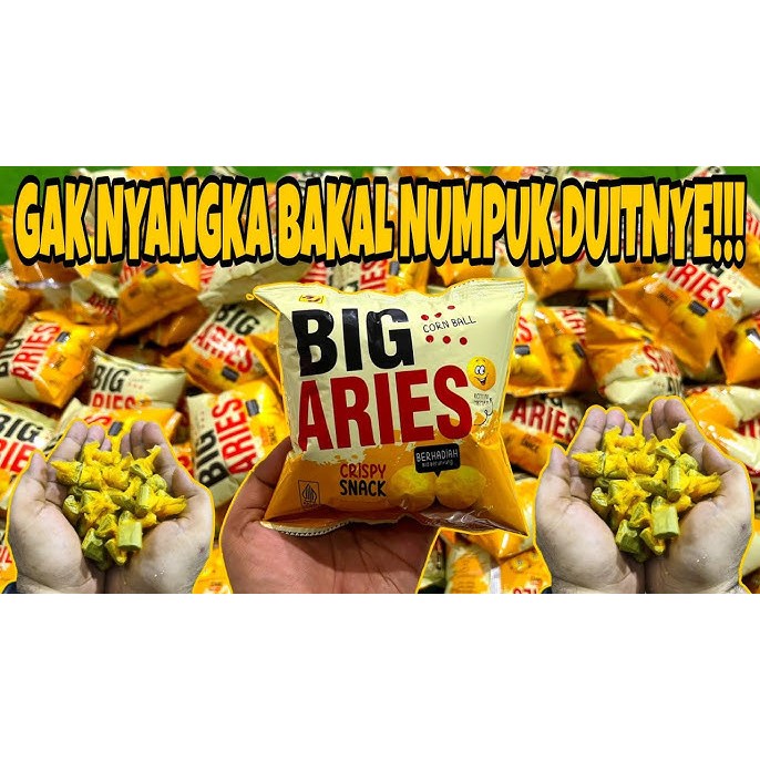 

CIKI Big Aries Snack Crispy 10 Pcs Berhadiah Uang Tunai