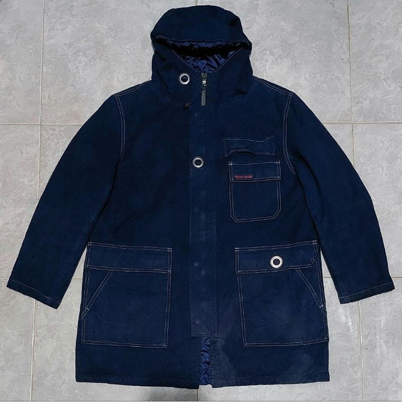 JAKET CANVAS BLUE BLUE JAPAN WORK JACKET