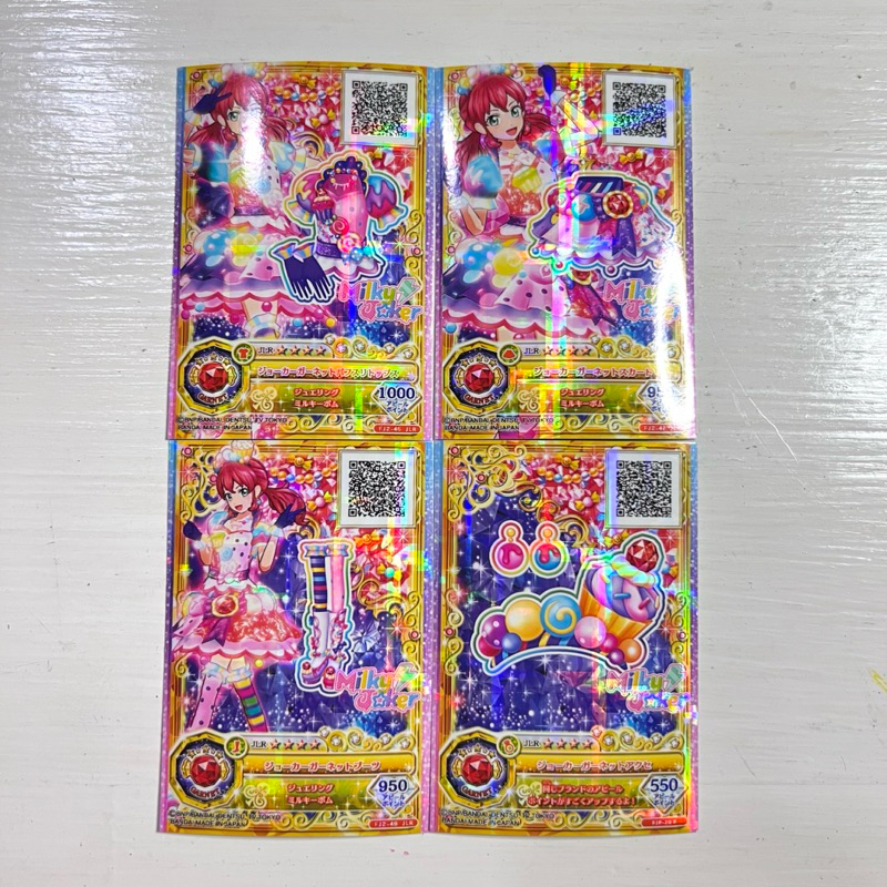 Kartu Aikatsu Friends JLR Garnet Mirai