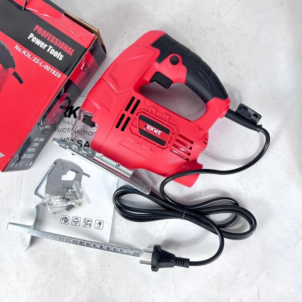 MESIN JIGSAW GERGAJI UKIR KAYU POTONG TRIPLEK MODEL MAKTEC DEKWE ORIGINAL DK6055X