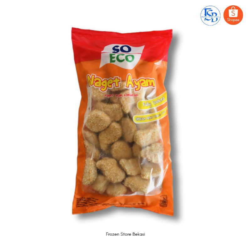 

SO ECO NAGET AYAM 1KG & 500GR
