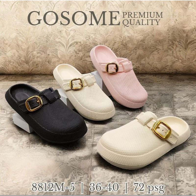 Sandal Wanita Jelly Karet Eva Gosome