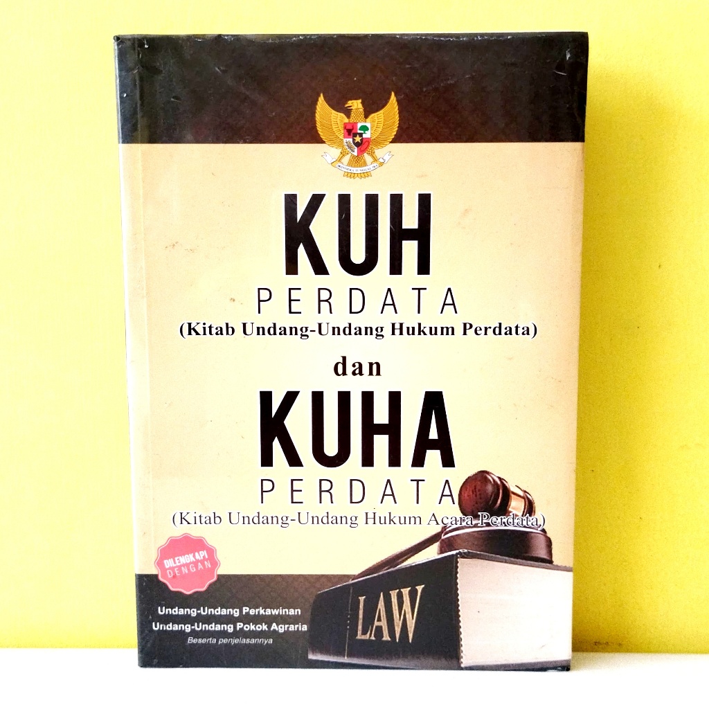 ANNYEONG HASEYO GIFT SHOP | Buku KUH Perdata dan KUHA Perdata | Kitab Undang-undang Hukum Acara Perd