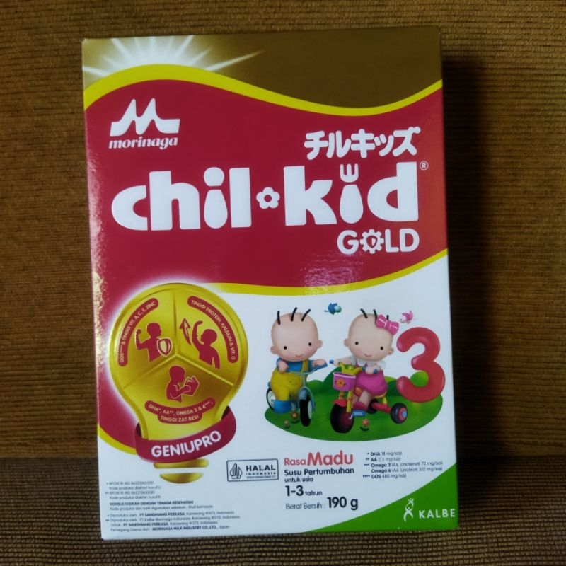 

Chil Kid Gold Madu 190 Gram 1-3 Tahun