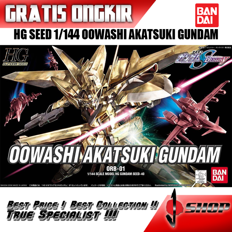 HG SEED DESTINY 1/144 OOWASHI AKATSUKI GUNDAM