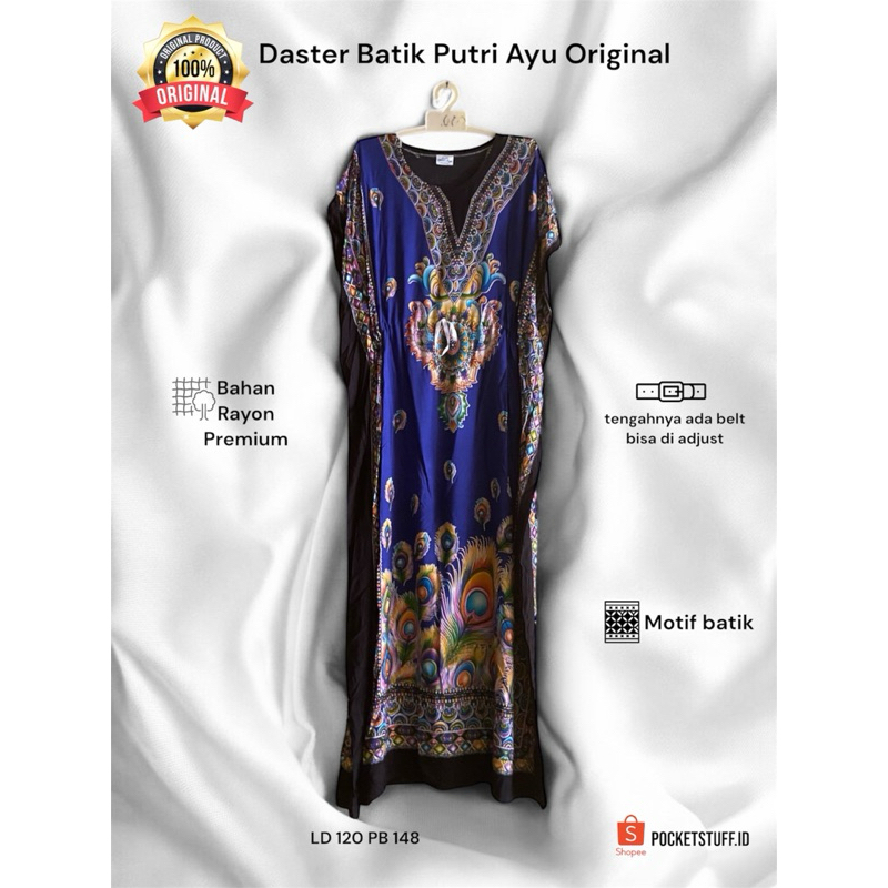 NEW CLEARANCE SALE BATIK PUTRI AYU DASTER WANITA UKURAN ALLSIZE