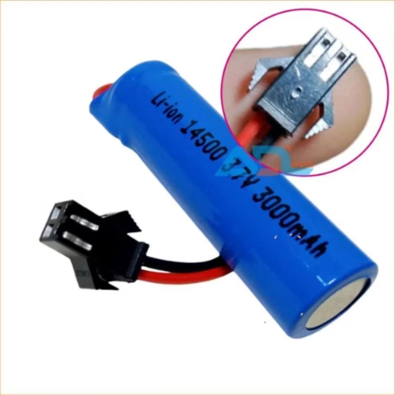 Battery Baterai RC Charger / Batre Mobil Remote Control / Type Li-ion (Lithium-ion) 14500 3.7V 3000m